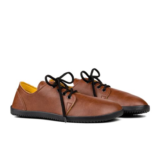 AHINSA SHOES BINDU 2 BROWN