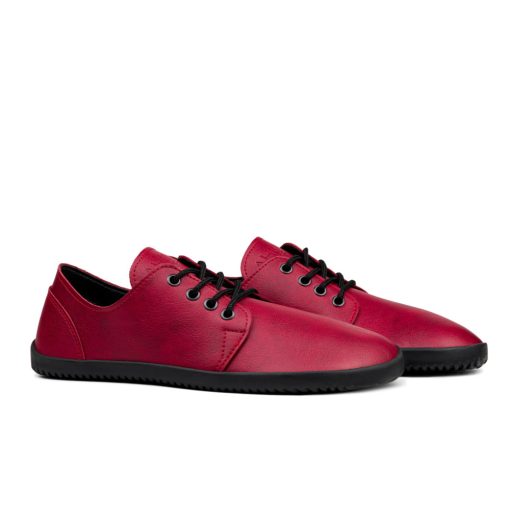 AHINSA SHOES BINDU 2 BURGUNDY