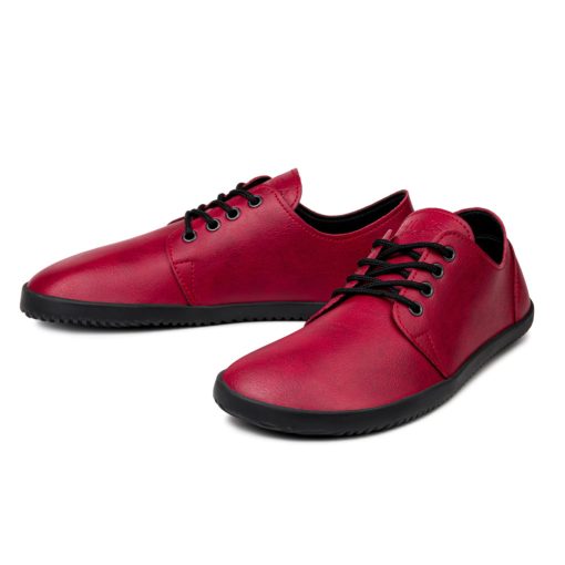 AHINSA SHOES BINDU 2 BURGUNDY