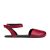 AHINSA SHOES BALLERINA BURGUNDY