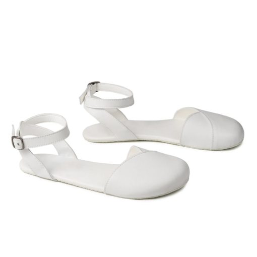 AHINSA SHOES BALLERINA WHITE