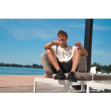 BE LENKA BAREBARICS ZING BLACK&WHITE LEATHER