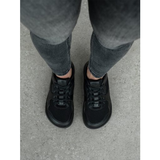 BE LENKA BAREBARICS ZING BLACK&WHITE LEATHER