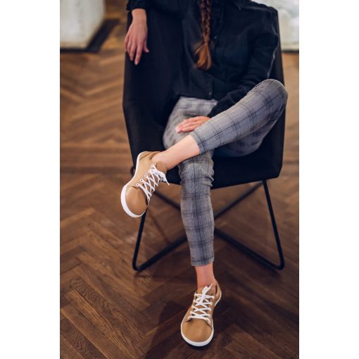 AHINSA SHOES VIDA SNEAKERS BEIGE